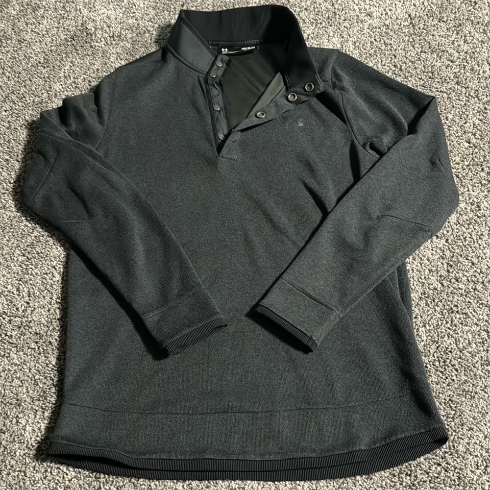 Men’s under armour half button up sweater